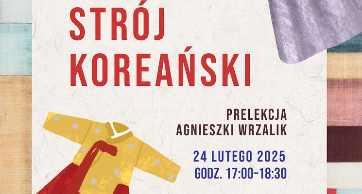 Plakat Tradycyjny strój koreański Hanbok [WYKŁAD]