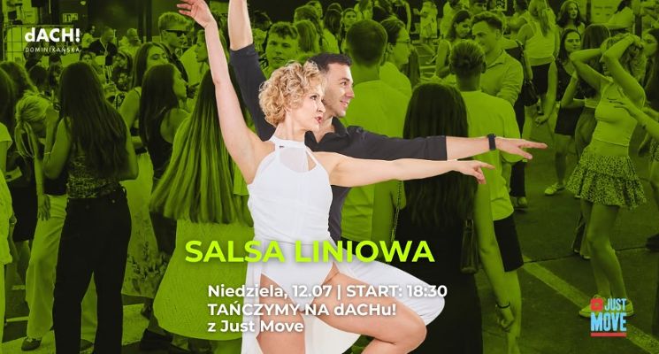 Plakat Salsa Liniowa z Just Move