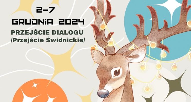 Plakat Zimowe Halo. Darmowe warsztaty artystyczne