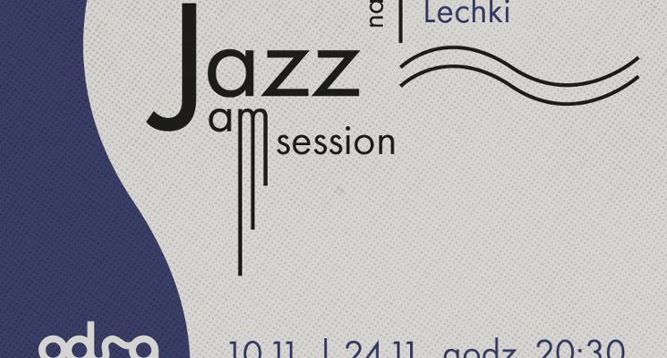 Plakat Jazzowy Jam Session w Odra Centrum I Miguła/Piasecki/Lechki trio