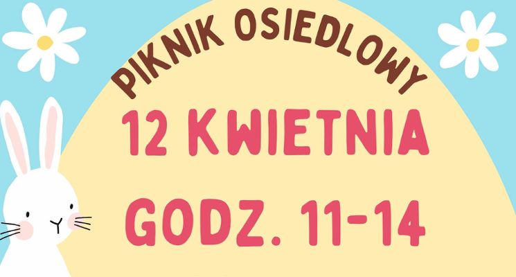 Plakat Piknik osiedlowy