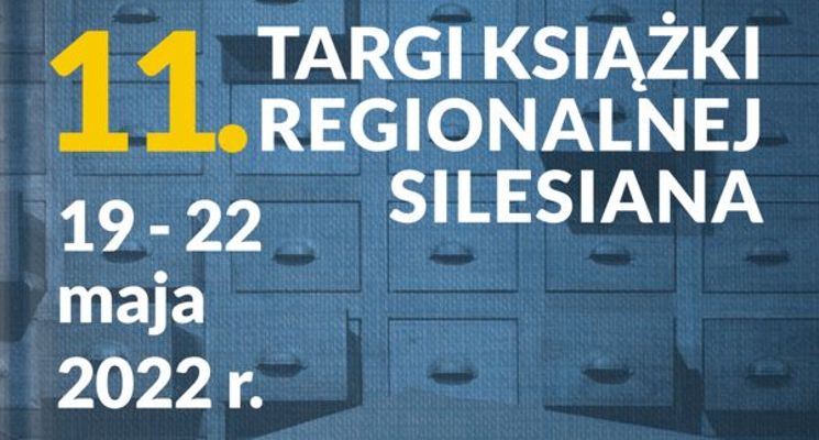 Plakat 11. Targi Książki Regionalnej Silesiana 2022