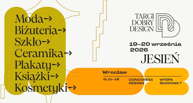 Plakat Targi Dobry Design Jesień