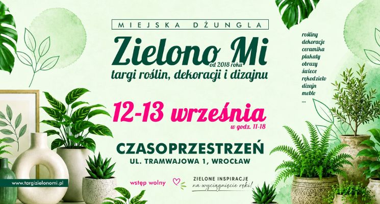 Plakat Zielono Mi Wrocław [targi roślin]