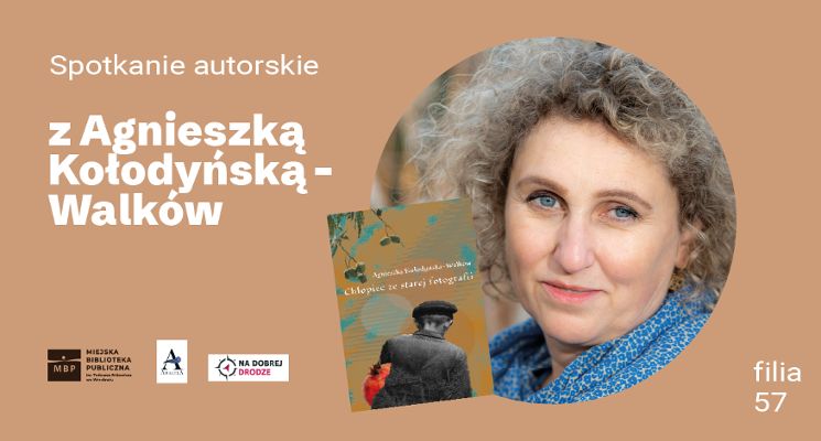 Plakat Spotkanie z Agnieszką Kołodyńską-Walków