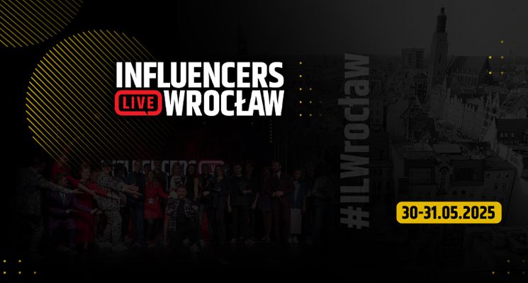 Plakat Influencers Live Wrocław