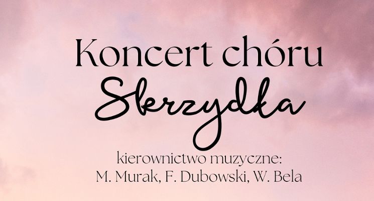 Plakat Koncert chóru Skrzydła