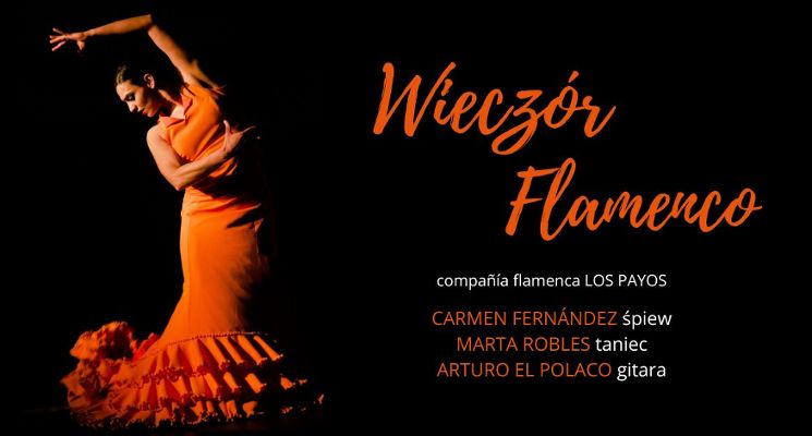 Plakat Wieczór Flamenco: Pasja i Taniec