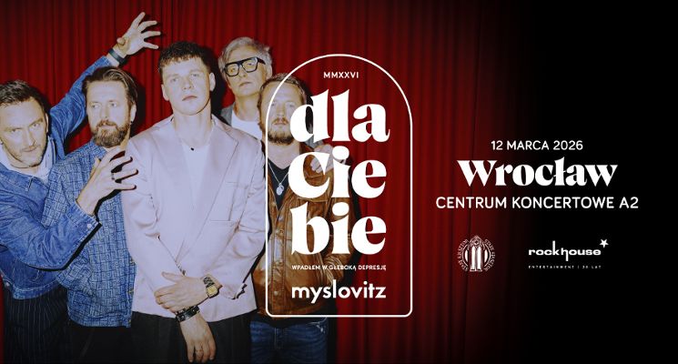 Plakat Myslovitz "Dla Ciebie"