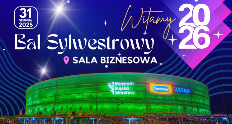 Plakat Sylwester na stadionie