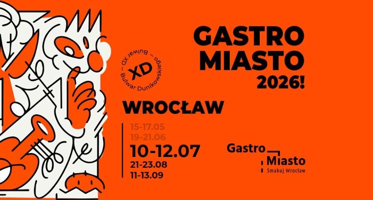 Plakat Gastro Miasto 2026