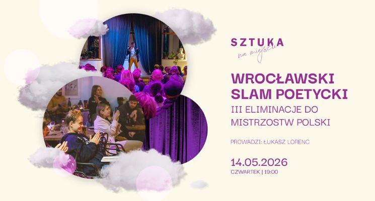 Plakat Wrocławski Slam Poetycki