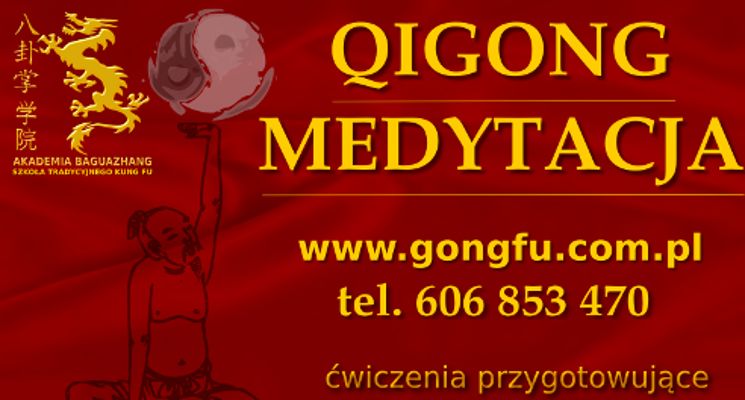 Plakat Qigong – Medytacja, Wrocław - zapisy do nowej grupy