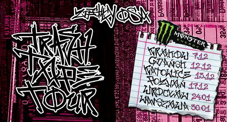 Plakat Zdechły Osa - Trash Tape Tour