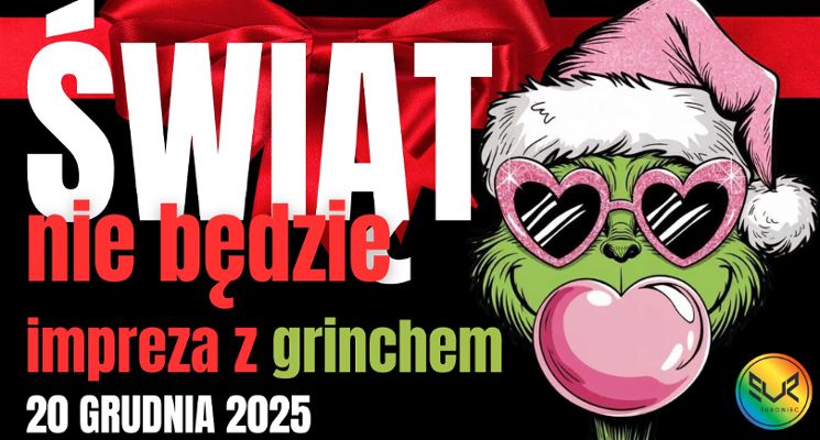 Plakat Świąt nie będzie - Impreza z Grinchem