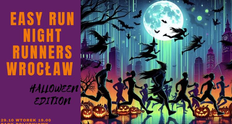 Plakat Night Runners Wrocław vol. 554 - Halloween edition