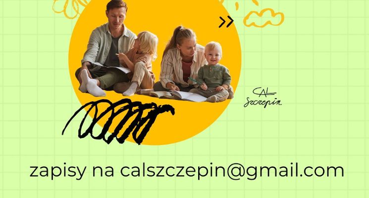 Plakat Literaturka - spotkania dla przedszkolaków w CAL Szczepin