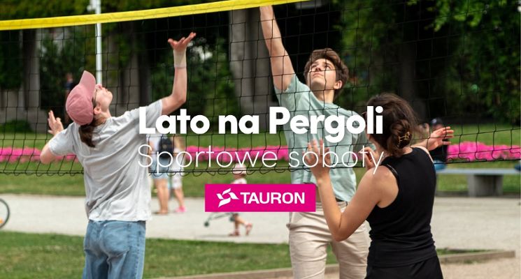 Plakat Lato na Pergoli: Sportowe soboty