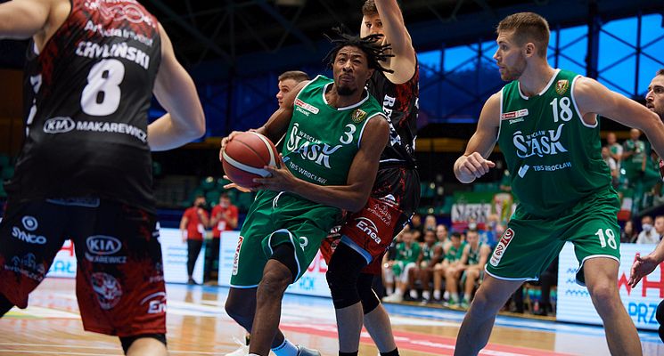 Plakat Energa Basket Liga: King Szczecin vs. WKS Śląsk Wrocław