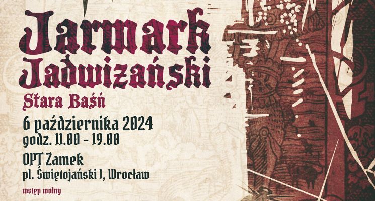 Plakat Jarmark Jadwiżański 2024 – Stara Baśń