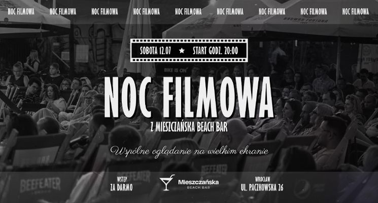 Plakat Noc Filmowa
