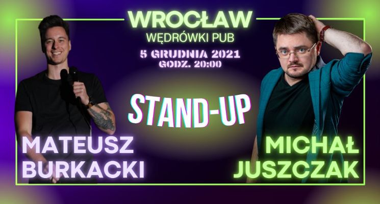 Plakat Mikołajkowe Stand-up Show z Festiwalem Wrocek