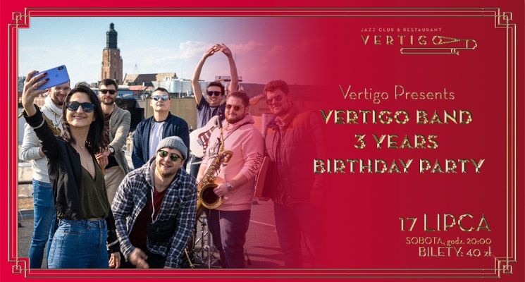 Plakat Vertigo Presents: Vertigo Band 3 Years Birthday Party