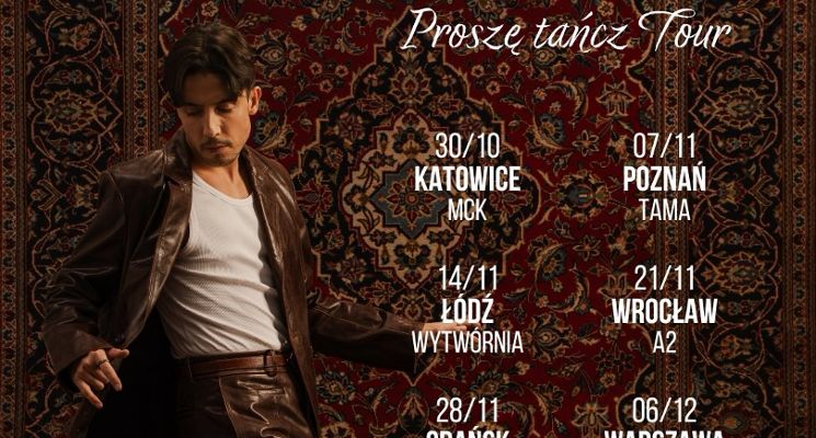 Plakat Dawid Kwiatkowski - Proszę tańcz Tour