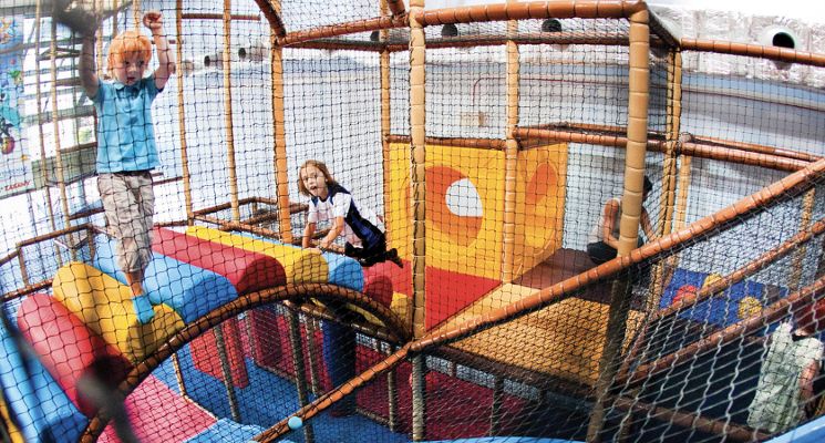 Plakat Loopy's World. Rodzinne centrum rozrywki