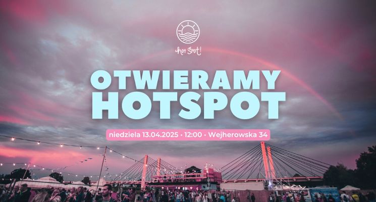 Plakat Otwieramy HotSpot