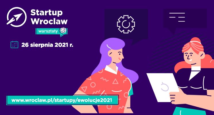 Plakat Startup Wrocław: Ewolucje | Warsztaty
