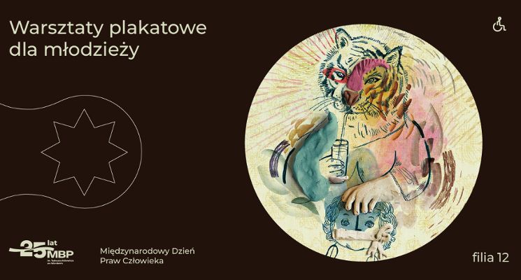 Plakat Warsztaty plakatu zaangażowanego z Aleksandrą Cieślak