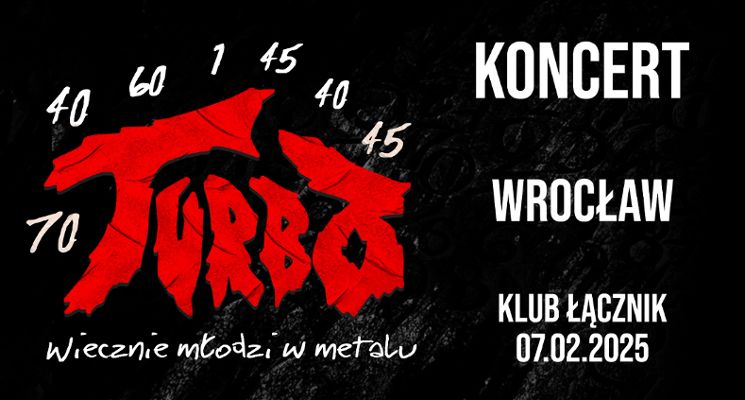 Plakat Wiecznie młodzi w metalu - Koncert TURBO