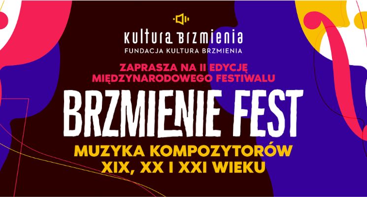 Plakat Festiwal „ Brzmienie Fest”