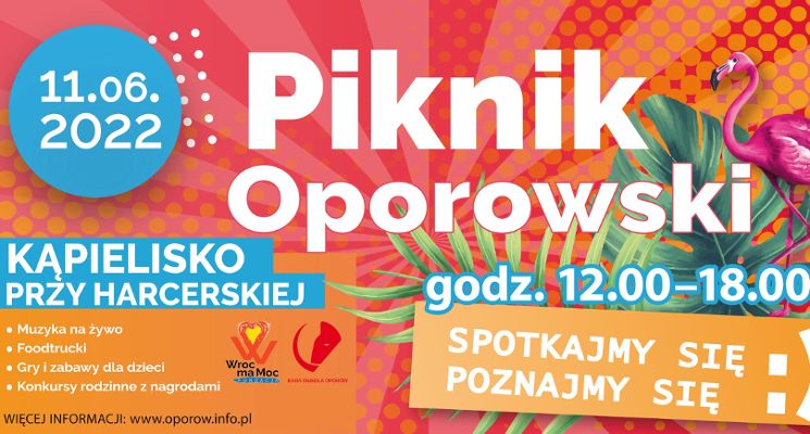 Plakat 29. Piknik Oporowski 2022