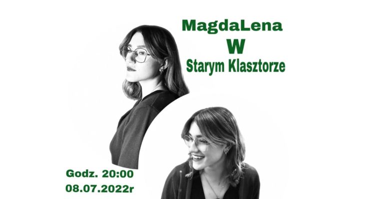 Plakat Letnia Scena: MagdaLena Kusior w Starym Klasztorze