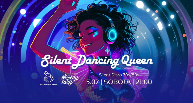 Plakat Silent Disco Queen