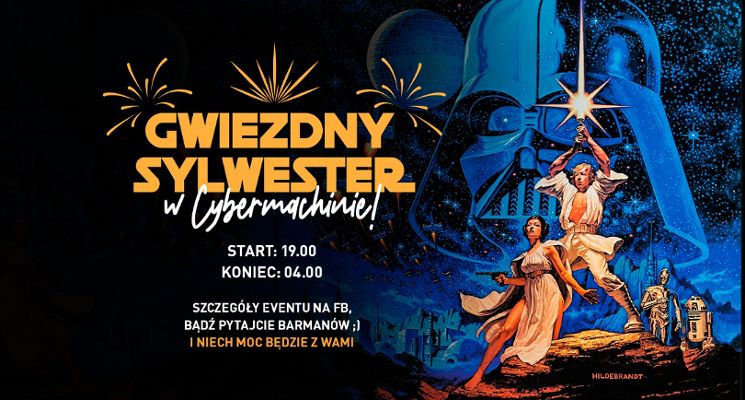 Plakat Gwiezdny Sylwester w Cybermachinie