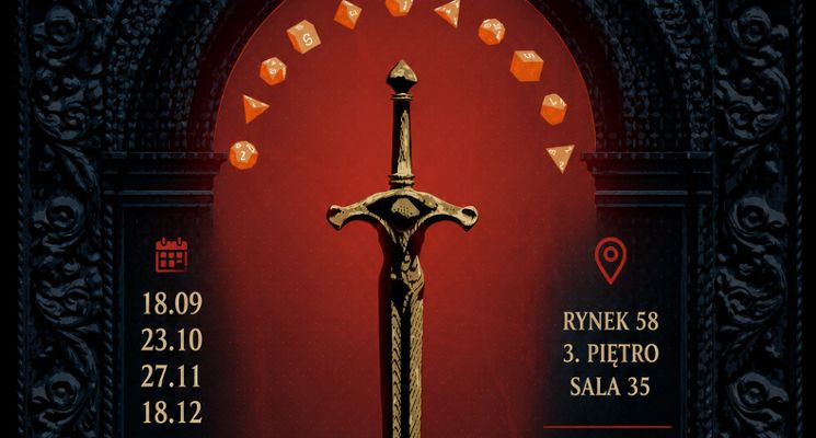 Plakat PORZUCANE | Sesje one-shot RPG