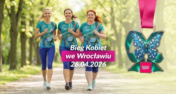 Plakat Bieg Kobiet – Zawsze PierWsi