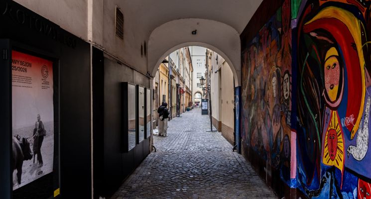 Plakat Instytut im. Jerzego Grotowskiego we Wrocławiu