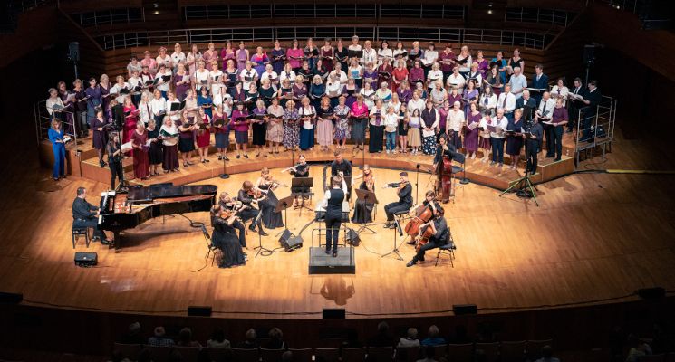 Plakat Noworoczne świętowanie