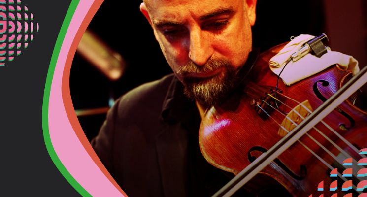 Plakat Sarah Murcia & Mat Maneri – medytacja