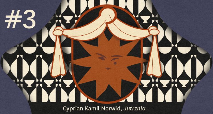 Plakat O burzliwych dziejach obrazu Cypriana Kamila Norwida „Jutrznia”. Oprowadzanie w ramach cyklu „Niedzielny obiekt”