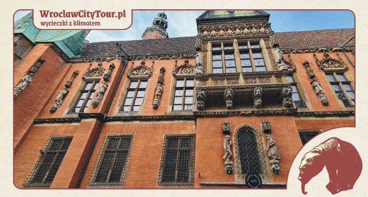 Plakat „Tajemnice Wrocławskiego Ratusza” – wycieczka z przewodnikiem