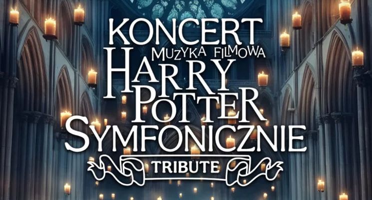 Plakat Koncert Muzyki Filmowej Harry Potter Symfonicznie Tribute