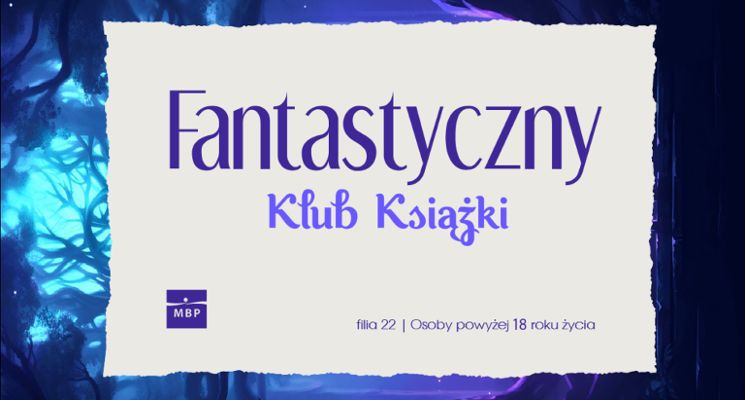 Plakat Fantastyczny Klub Książki XXV