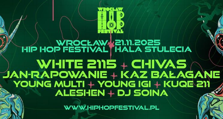 Plakat Wrocław Hip Hop Festival 2025