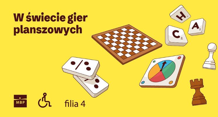 Plakat W świecie gier planszowych