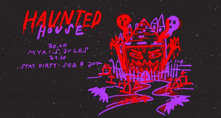Plakat Halloween: Haunted House